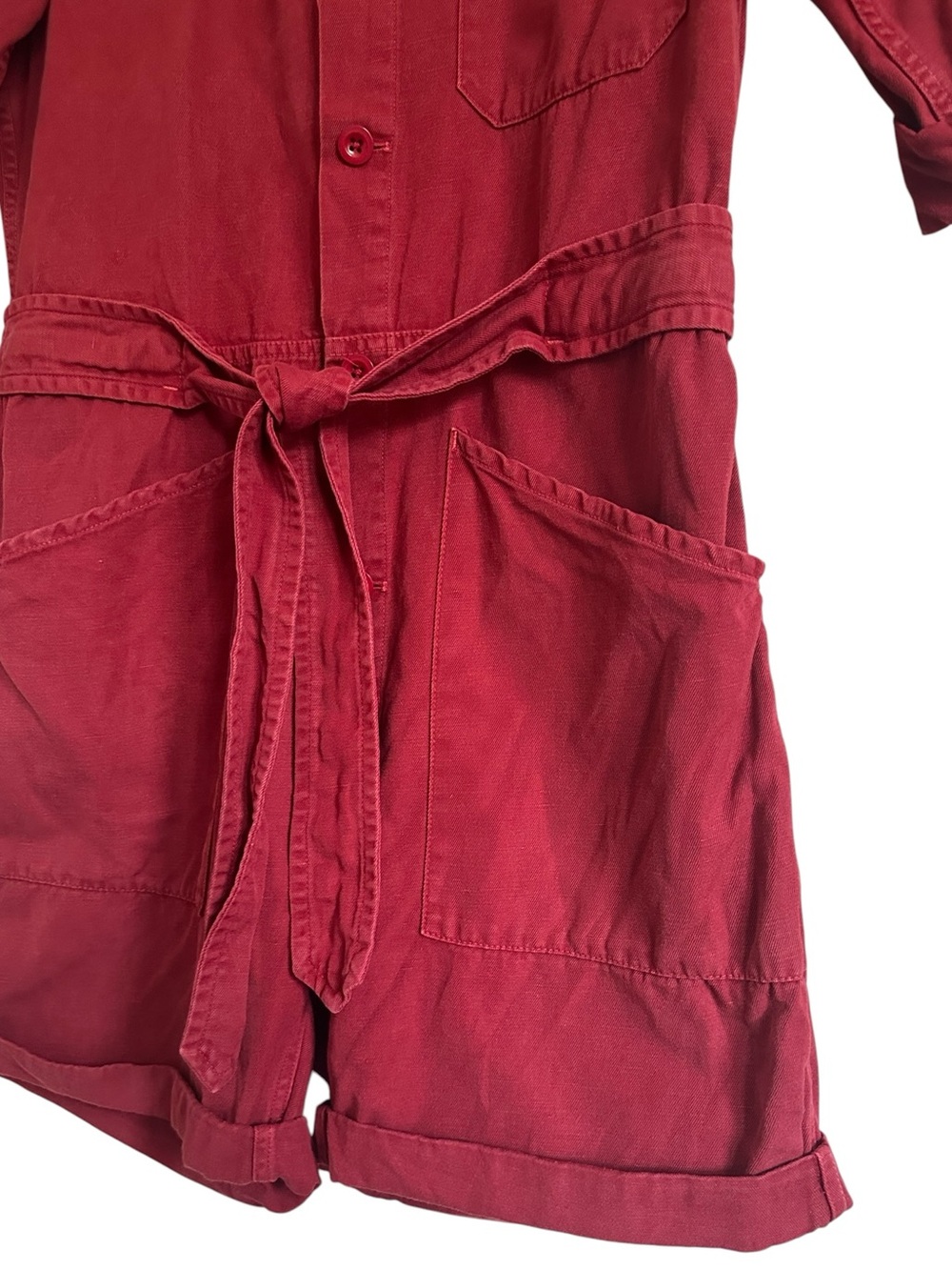 Nili Lotan Ariana Jumpsuit in Sunkissed
Red Size Small - Picture 8 of 16